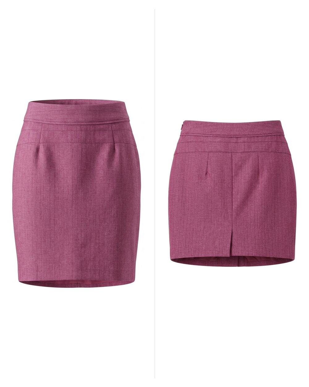 The Limited Pink Heathered Textured Lined Pencil Skirt Women Size 2